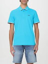 ボス BOSS ポロシャツ メンズ ブルー Polo shirts 50538185 Blue 関税 送料無料 ラッピング無料 2025SS gi