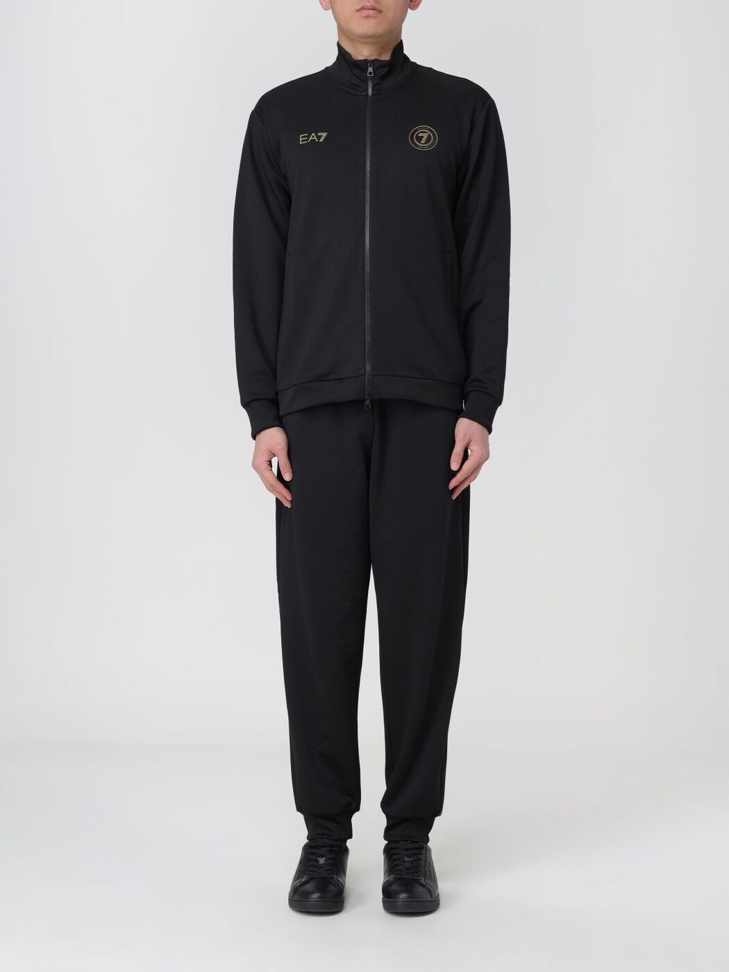 ֥ EA7  ˥åȥ  ֥å Knitwear 7M000554AF135260 Black  ...