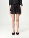 ツインセット TWINSET デニムショーツ ショーツ レディース ブラック Denim shorts 251TT2096 Black 関税 送料無料 ラッピング無料 2025SS gi