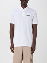 ヴェルサーチ ジーンズ クチュール VERSACE JEANS COUTURE ポロシャツ メンズ ホワイト Polo shirts 78GAG623J0003 White 関税 送料無料 ラッピング無料 2025SS gi