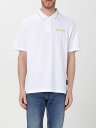 ジャスト カヴァリ JUST CAVALLI ポロシャツ メンズ ホワイト Polo shirts 78OAGT15CJ506 White 関税 送料無料 ラッピング無料 2025SS gi