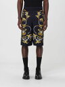 ヴェルサーチ ジーンズ クチュール VERSACE JEANS COUTURE ショーツ メンズ ブラック Shorts 78GAD10BNS626 Black 関税 送料無料 ラッピング無料 2025SS gi
