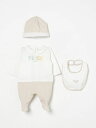 フェンディ FENDI トラックスーツ セットアップ ベビーウェア ベビーユニセックス ベージュ Tracksuits BUK139ST8 Beige 関税 送料無料 ラッピング無料 2025SS gi