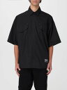 【1000円OFFクーポン配布中!!】 ヴェルサーチ ジーンズ クチュール VERSACE JEANS COUTURE シャツ メンズ ブラック Shirts 78GAL225N0132 Black 関税 送料無料 ラッピング無料 2025SS gi
