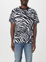 ヴェルサーチ ジーンズ クチュール VERSACE JEANS COUTURE Tシャツ メンズ ブラック T-shirts 78GAH6R0JS455 Black 関税 送料無料 ラッピング無料 2025SS gi