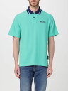 ジャスト カヴァリ JUST CAVALLI ポロシャツ メンズ グリーン Polo shirts 78OAGT15CJ506 Green 関税 送料無料 ラッピング無料 2025SS gi