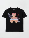 パーム・エンジェルス PALM ANGELS ロングスリーブTシャツ Tシャツ ボーイズ ブラック Long sleeve t-shirts PBAA003C99JER007 Black 関税 送料無料 ラッピング無料 2025SS gi