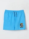 モスキーノ MOSCHINO 海水パンツ スイムウェア ボーイズ Swim shorts HRL01CLKA02 Turquoise 関税 送料無料 ラッピング無料 2025SS gi