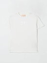 【三連休限定1000円OFF】 エリザベッタ フランキ ELISABETTA FRANCHI LA MIA BAMBINA ロングスリーブTシャツ Tシャツ ガールズ Long sleeve t-shirts EFTS2370JE006 Yellow Cream 関税 送料無料 ラッピング無料 2025SS gi