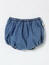 TEDDY & MINOU パンツ ショートパンツ ベビーユニセックス ブルー Shorts E25PT001J0003 Blue 関税 送料無料 ラッピング無料 2025SS gi