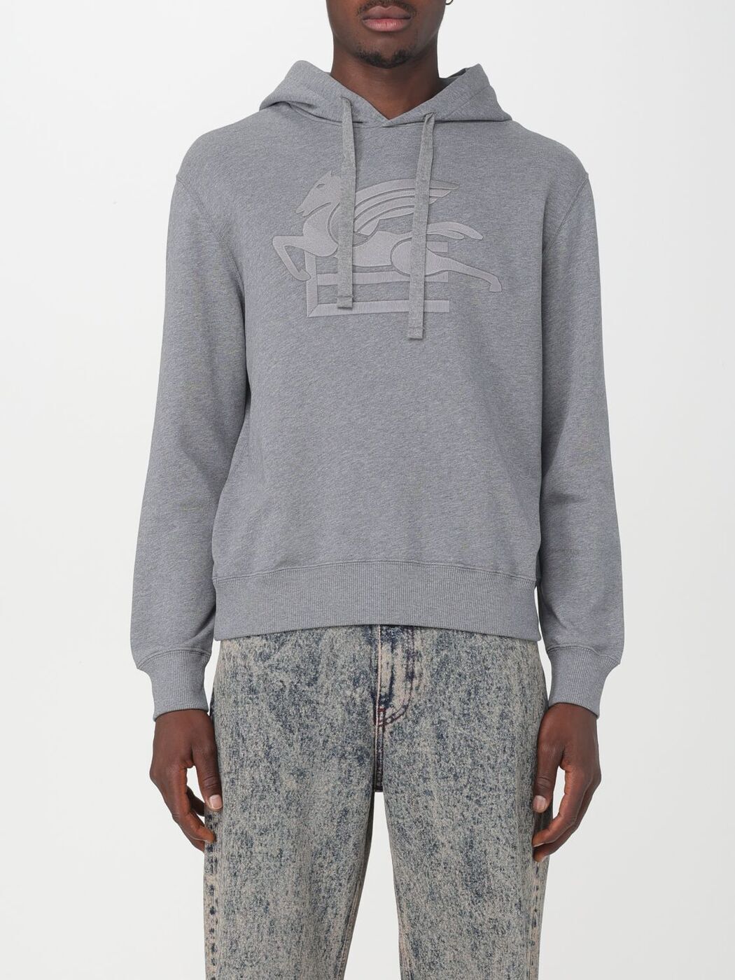 ȥ ETRO åȥ ȥ졼ʡ  졼 Sweatshirts 1Y5269731 Grey  ̵ å...