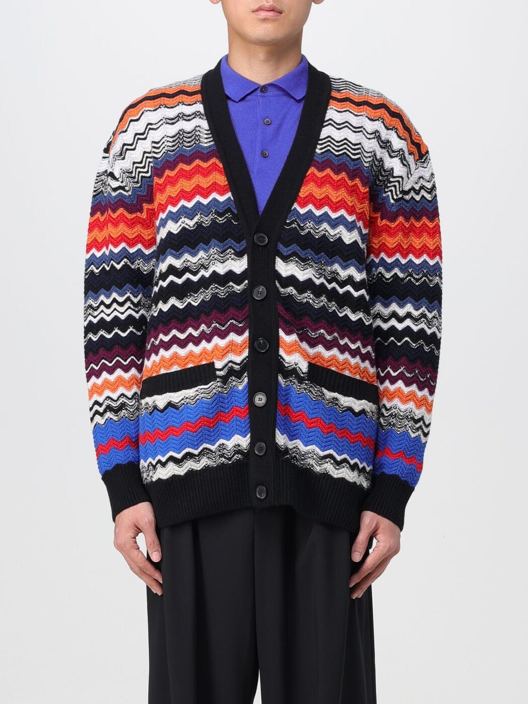 MISSONI ミッソーニ マルチカラー Multicolor ニットウェア メンズ 秋冬2023 US23WM0ABK025P 【関税・送料無料】【ラッピング無料】 gi