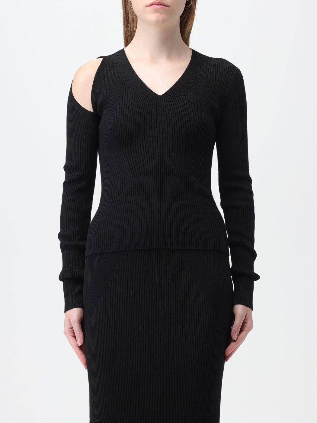쥭 ޥå ALEXANDER MCQUEEN  ˥åȥ ǥ ֥å Knitwear 76860...