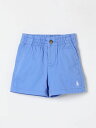 ポロ・ラルフローレン POLO RALPH LAUREN パンツ ショートパンツ ベビーユニセックス ブルー Shorts 320855350015 Blue 関税 送料無料 ラッピング無料 2025SS gi