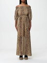 リュー ジョー LIU JO ワンピース ドレス レディース ブラウン Dresses WA5329T6867 Brown 関税 送料無料 ラッピング無料 2025SS gi
