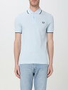 フレッド ペリー FRED PERRY ポロシャツ メンズ Polo shirts M3600 Sky Blue 関税 送料無料 ラッピング無料 2025SS gi