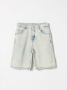 バロウキッズ BARROW KIDS ショートパンツ パンツ ショーツ ボーイズ ブルー Shorts S5BKJUBE006 Denim 関税 送料無料 ラッピング無料 2025SS gi