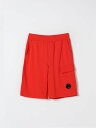 シーピーカンパニー C.P. COMPANY ショートパンツ パンツ ショーツ ボーイズ レッド Shorts CNQ002LCA69 Red 関税 送料無料 ラッピング無料 2025SS gi
