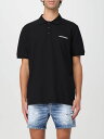 【土日限定1000円OFF!!】 ディースクエアード DSQUARED2 ポロシャツ メンズ ブラック Polo shirts S71GL0054S22743 Black 関税 送料無料 ラッピング無料 2025SS gi(4)