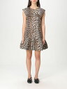 ガニー GANNI ワンピース ドレス レディース ブラウン Dresses W0652 Brown 関税 送料無料 ラッピング無料 2025SS gi