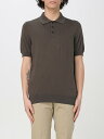 【三連休限定1000円OFF】 フェイ FAY ポロシャツ メンズ ブラウン Polo shirts NMMC150172TOHP Brown 関税 送料無料 ラッピング無料 2025SS gi
