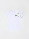 イルグッフォ IL GUFO ロングスリーブTシャツ Tシャツ ガールズ Long sleeve t-shirts P25TS471MF001 White 1 関税 送料無料 ラッピング無料 2025SS gi