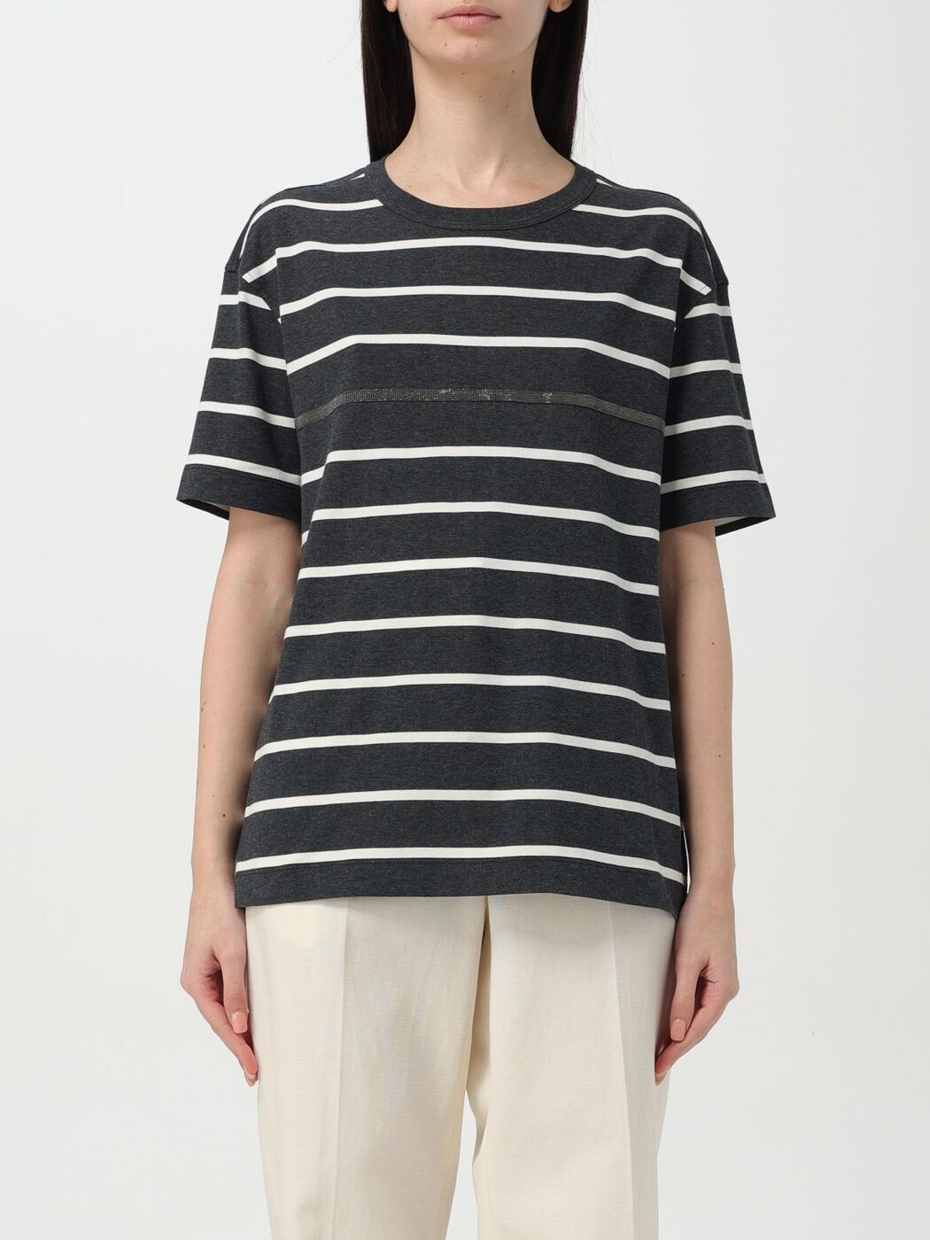 ֥ͥͥ BRUNELLO CUCINELLI ݥ T ǥ 졼 T-shirts and polo shi...