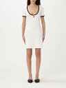 【土日限定1000円OFF!!】 クレージュ COURREGES ワンピース ドレス レディース ホワイト Dresses 225JRO600JS0203 White 関税 送料無料 ラッピング無料 2025SS gi(4)