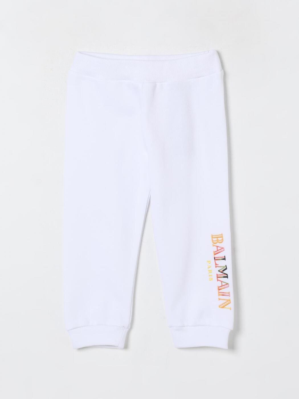 1000OFFݥ!! Хޥ BALMAIN ܥ ѥ ٥ӡ˥å ۥ磻 Pants BW6570Z0081 White  ̵ åԥ̵ 2025SS gi