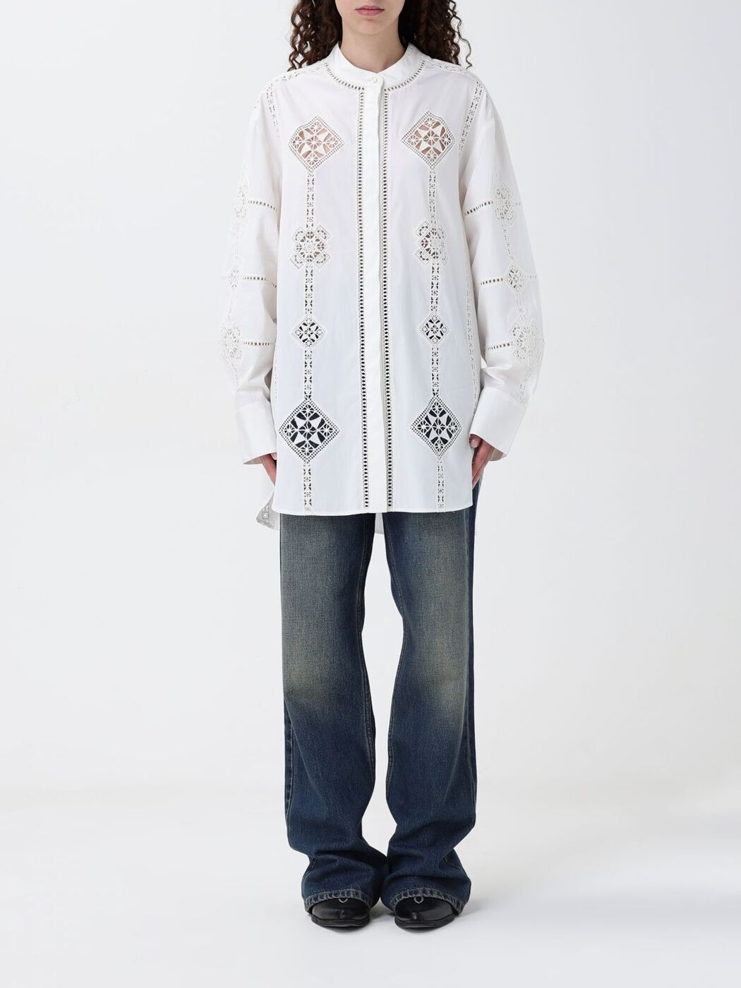 ݥ4!! ٥ ޥ ISABEL MARANT  ǥ ۥ磻 Shirts CH0203FAC1J1...