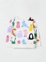 ステラ マッカートニー キッズ STELLA MCCARTNEY KIDS Tシャツ トップス ベビーユニセックス T-shirt TW4100Z2731 Ivory 関税 送料無料 ラッピング無料 2025SS gi