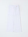 ツインセット TWINSET ズボン パンツ ガールズ ホワイト Trousers 251GJ2QR4 White 関税 送料無料 ラッピング無料 2025SS gi