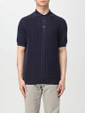 【三連休限定1000円OFF】 ブルネロ クチネリ BRUNELLO CUCINELLI ポロシャツ メンズ ブルー Polo shirts M29203305 Blue 関税 送料無料 ラッピング無料 2025SS gi