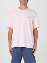 ラコステ LACOSTE Tシャツ メンズ ピンク T-shirts TH7318 Pink 関税 送料無料 ラッピング無料 2025SS gi