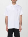 ジャスト カヴァリ JUST CAVALLI ポロシャツ メンズ ホワイト Polo shirts 78OAGT13CJ506 White 関税 送料無料 ラッピング無料 2025SS gi