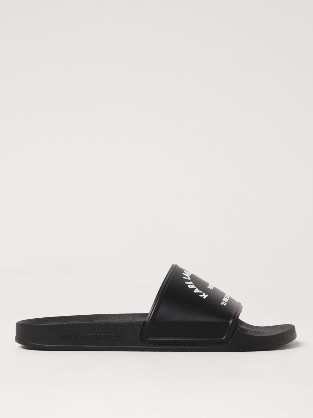  饬ե KARL LAGERFELD եåȥ塼   ֥å Flat Shoes KL70008 B...