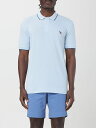 ポールスミス PAUL SMITH ポロシャツ メンズ ブルー Polo shirts M2R150LZP215804 Blue 関税 送料無料 ラッピング無料 2025SS gi
