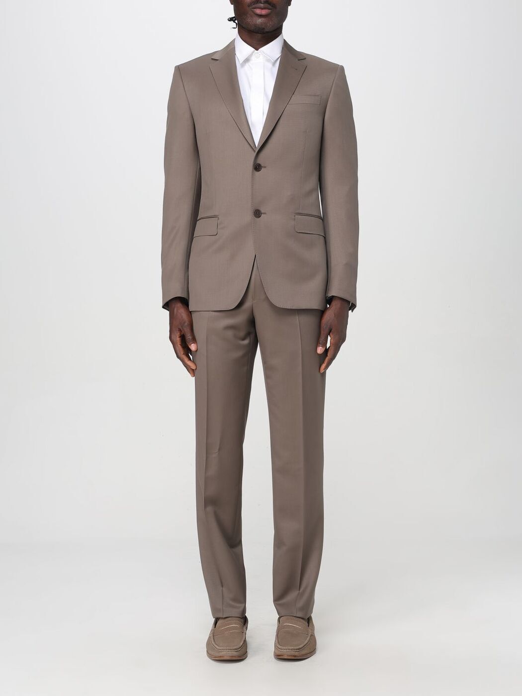 ˥ ZEGNA եޥ   Formal Outfits 917708A928QCGN Dove Grey  ̵...
