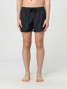 【土日限定1000円OFF!!】 モスキーノ MOSCHINO 水着 スイムウェア メンズ ブラック Swimwear 42439301 Black 関税 送料無料 ラッピング無料 2025SS gi(4)