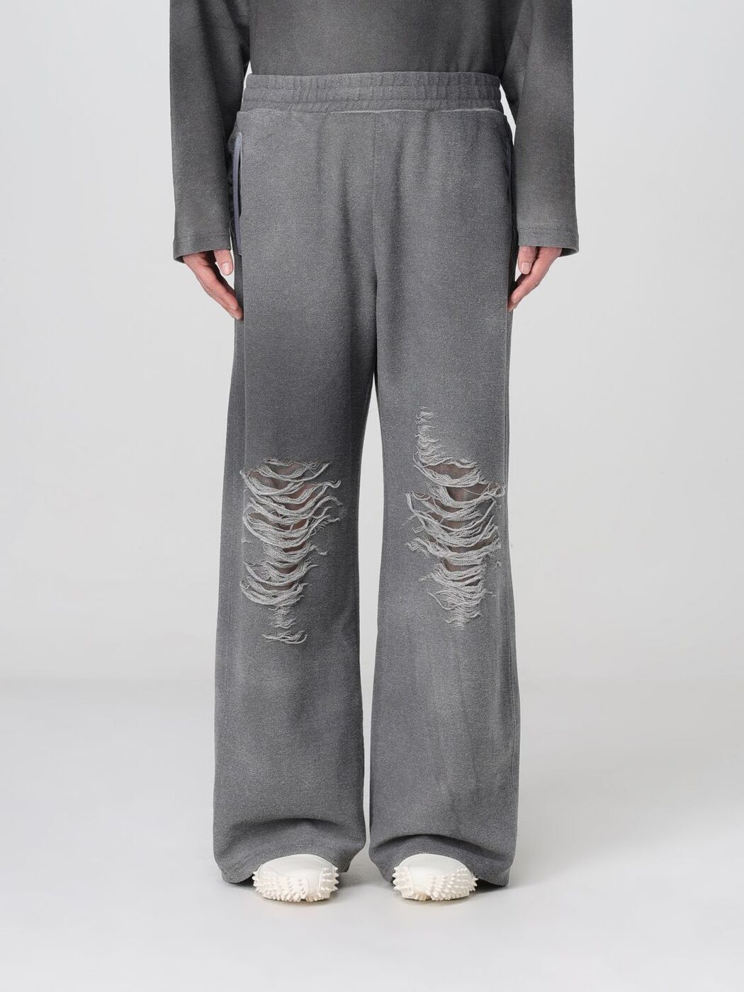 ǥ DIESEL ܥ ѥ  졼 Trousers A182180PLAI Grey  ̵ åԥ̵...