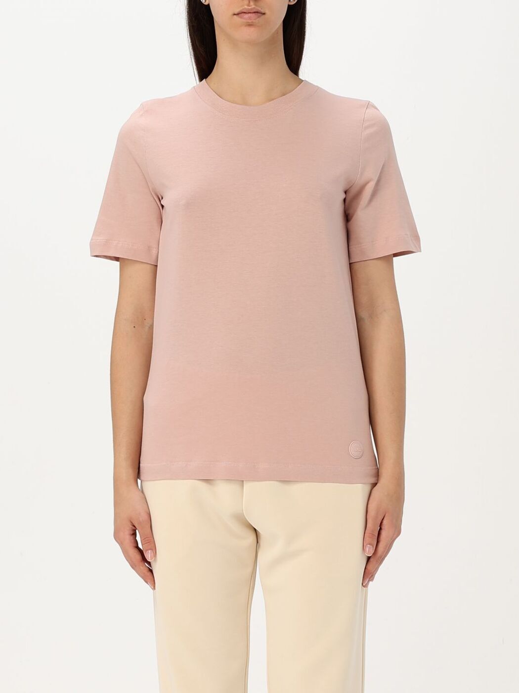 KAREN MILLEN コンタージャージーTシャツ 半袖 無地 トップス KAREN MILLEN コンタージャージーTシャツ 半袖 無地 トップス