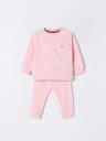 トミー ヒルフィガー TOMMY HILFIGER トラックスーツ セットアップ ベビーウェア ベビーユニセックス ピンク Tracksuits KN0KN01980 Pink 関税 送料無料 ラッピング無料 2025SS gi
