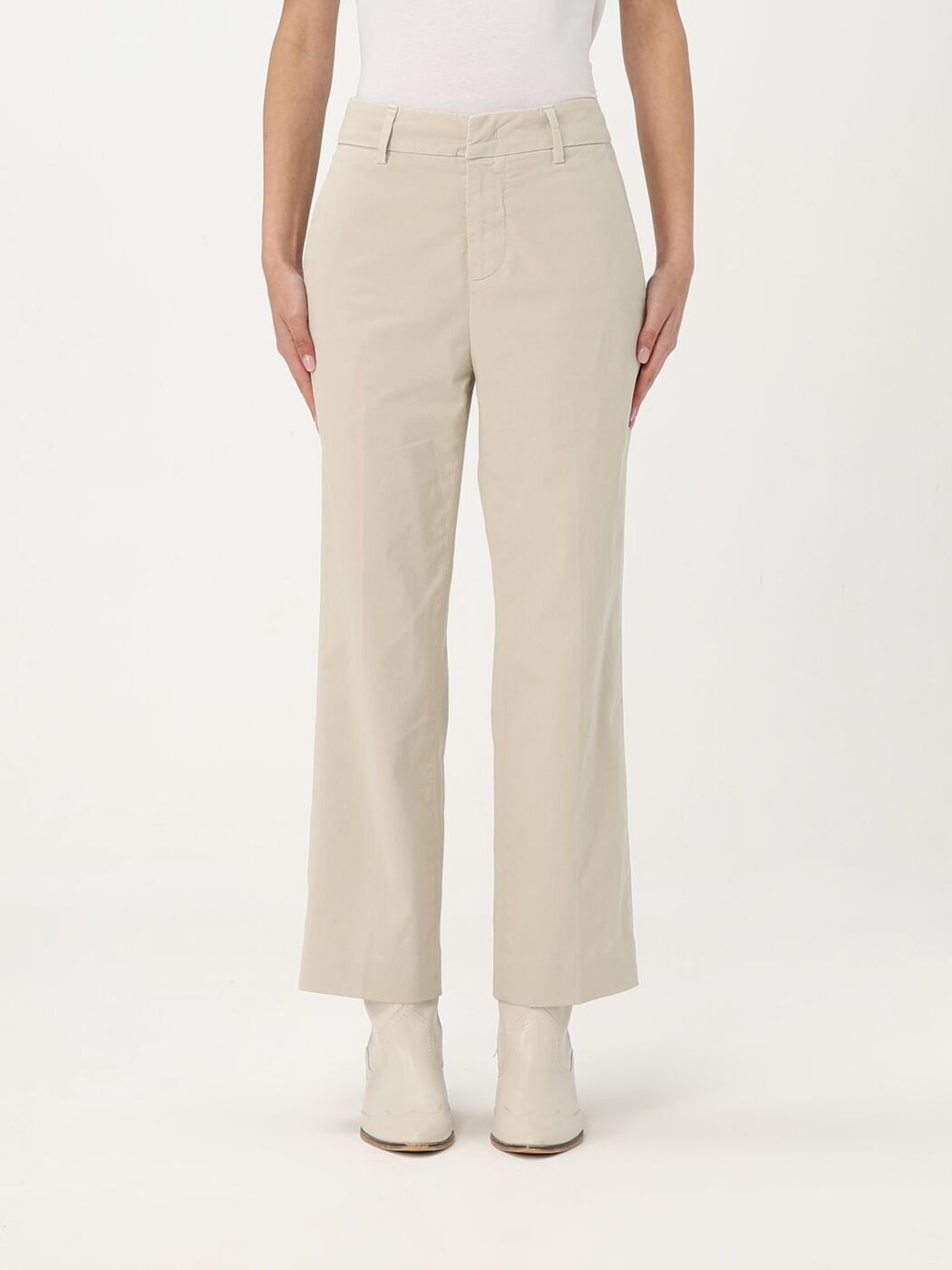 ɥå DONDUP ܥ ѥ ǥ Trousers DP575GS0096DPTD Milk  ̵ åԥ...