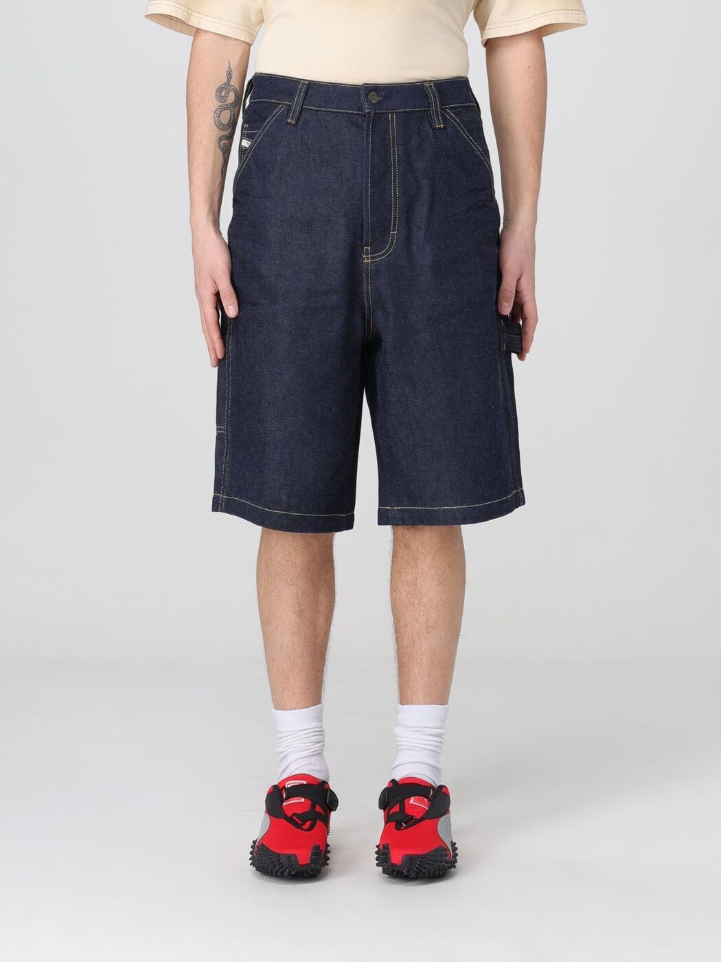 ǥ DIESEL 硼  ֥롼 Shorts A140720GRDV Blue  ̵ åԥ̵ 2025...