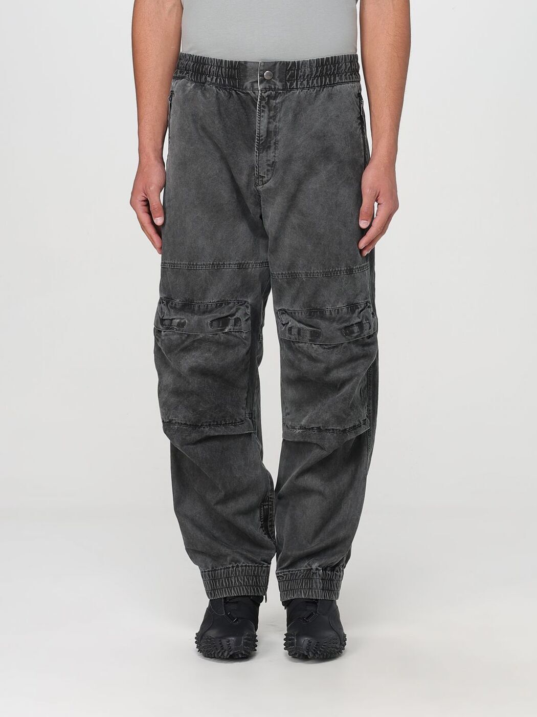 ǥ DIESEL ܥ ѥ  졼 Trousers A147610NJBP Grey  ̵ åԥ̵...