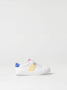 【土日限定1000円OFF】 ポロ・ラルフローレン POLO RALPH LAUREN 厚底スニーカー スニーカー ガールズ ホワイト High top sneakers RL02450101 White 関税 送料無料 ラッピング無料 2025SS gi