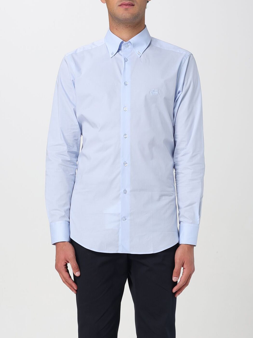 楽天BRANDSHOP・クラージュ楽天市場店【本日ポイント最大4倍!!】 エトロ ETRO シャツ メンズ Shirts MRIB0006AV607 Sky Blue 関税 送料無料 ラッピング無料 2025SS gi