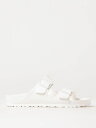 【1000円OFFクーポン配布中!!】 ビルケンシュトック BIRKENSTOCK サンダル レディース ホワイト Sandals 129443 White 関税 送料無料 ラッピング無料 2025SS gi