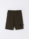 【本日ポイント4倍!!】 ストーン アイランド STONE ISLAND JUNIOR ショートパンツ パンツ ショーツ ボーイズ Shorts 6200006S0040 Military 関税 送料無料 ラッピング無料 2025SS gi