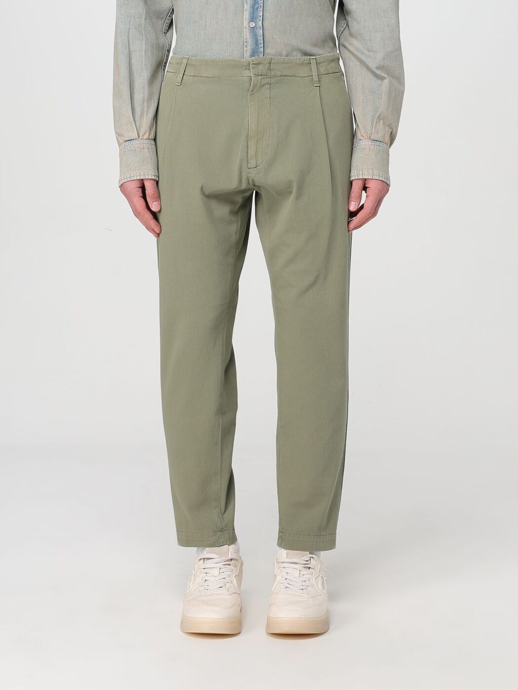 ɥå DONDUP ܥ ѥ  ꡼ Trousers UP630CS0182UIV9 Green  ̵ ...